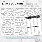 213 Craft Labels, Prefdo Clear Arts Crafts, School & Office Script Labels - Image 3