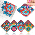 WIVICO 4Pcs Diamond Painting Bookmarks, Diamond Pearl Art Kits by WIVICO