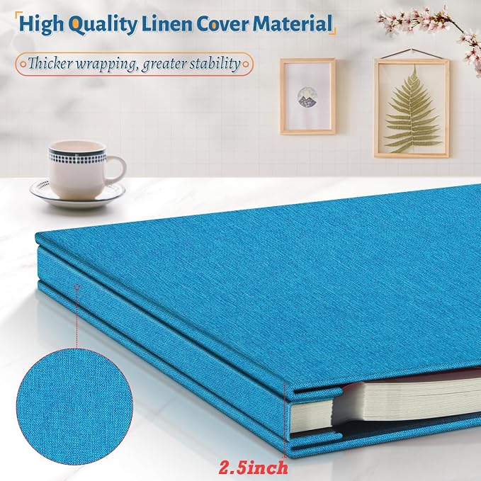 Artfeel Photo Album Self Adhesive Scrapbook, 120 Pages Large Photo Book - Image 5