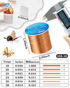 FIVEIZERO 328ft 28 Gauge Copper Wire - Image 2