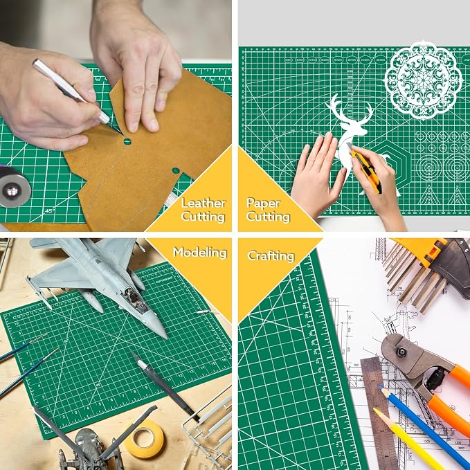 5 Packs Self Healing Cutting Mat Bulk 12"x18" Rotary Cutting Sewing Mats A3 | - Image 6