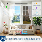 rabbitgoo Window Privacy Film One Way Window Tint - Image 2