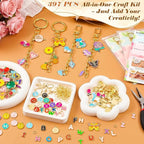 Ecoofor 397 Pcs Keychain Making Kit - Image 6