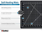 Dahle Vantage 10670 Premium Self-Healing Cutting Mat, 1/2" Grid, 5 Layers - Image 4