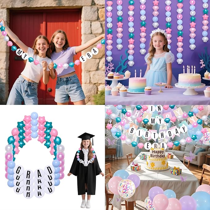 137 Pcs Friendship Bracelet Garland DIY Birthday Heopeis Friendship Banner Kit - Image 3
