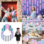 137 Pcs Friendship Bracelet Garland DIY Birthday Heopeis Friendship Banner Kit - Image 3