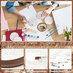 Reallnaive 8 Pcs Coffee Paint by Numbers Kit - Image 4