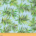 Feelyou Tropical Upholstery Fabric by The Yard, Summer Palm Tree Decorative by Feelyou
