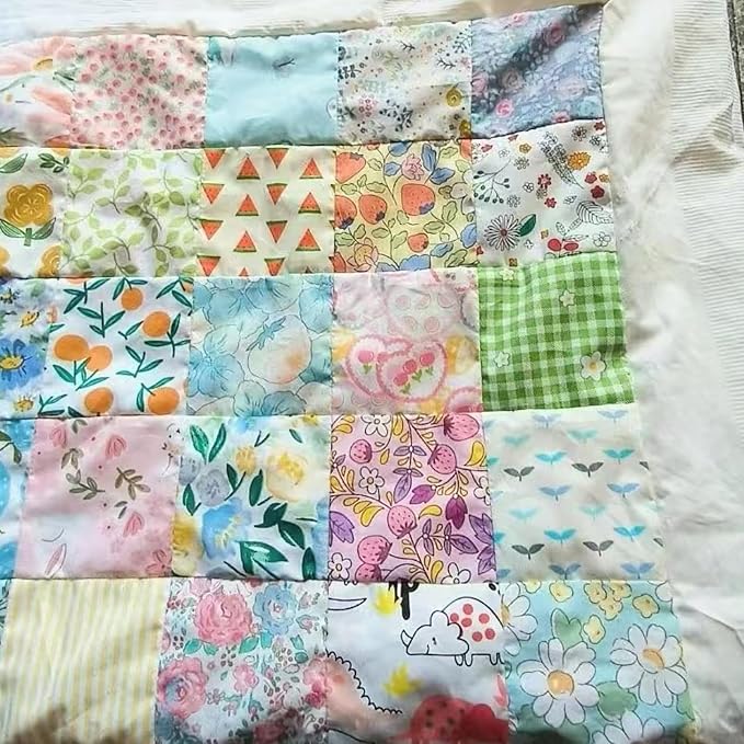 8PCS 9.8" x 9.8" Quilting Fat Quarters Fabric Bundles, - Image 6