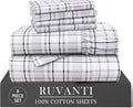 RUVANTI 6 Pcs Cotton Sheets by Ruvanti
