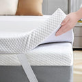SINWEEK 2 Inch Gel Memory Foam Mattress Topper Queen Size, Ventilated High by SINWEEK