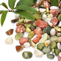 5 lb Pebbles for Indoor Plants, 1/2 Inch Decorative Rocks for Potted Plants by RUOJAS