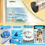 1200 Pieces Tiny Sea Shells Small Natural Starfish Mixed Ocean Beach Spiral - Image 5