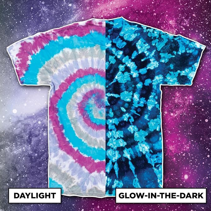 Tulip Glow in The Dark Cosmic Galaxy 4-Color Tie-Dye Kit - Image 7