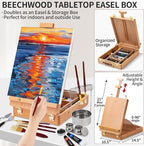 82Pcs Professional Oil Painting Set - Image 3