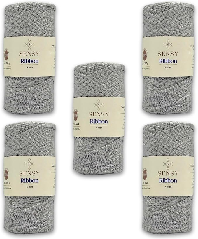 5 Skeins of Sensy Premium 4mm by SSENSY