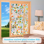 Window Privacy Film Stained Glass Rainbow Window Film - Image 3