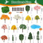 84 Pcs Fairy Garden Accessories, Miniature Village Starter Kit - Image 3