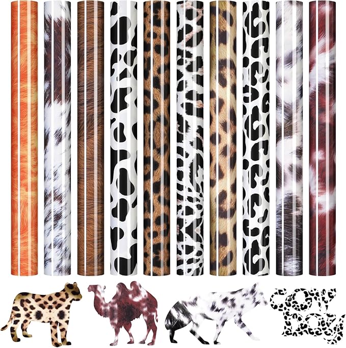 HTVRONT Leopard HTV Heat Transfer Vinyl by HTVRONT