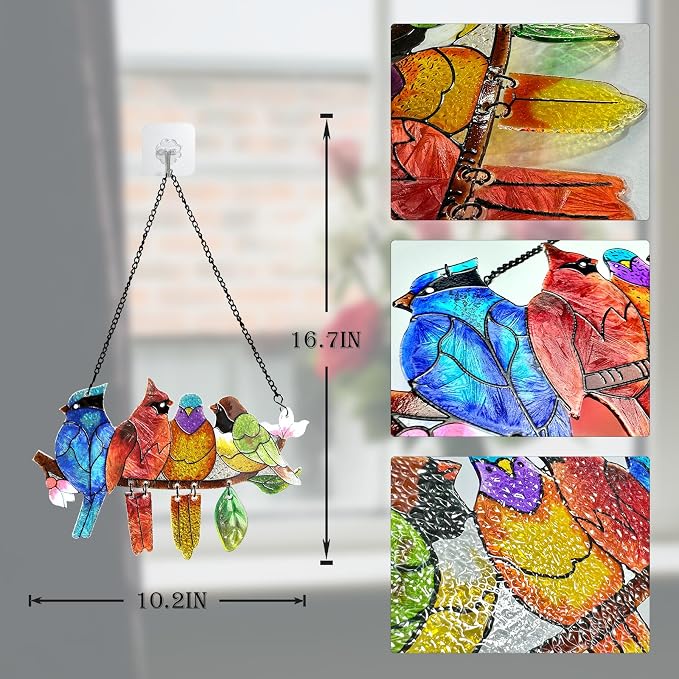 DASTOLL Stained Glass Window Hanging - Image 8