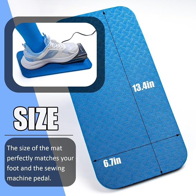 2 Pcs Sewing Machine Pedal Mat, No Slip Mat - Image 5