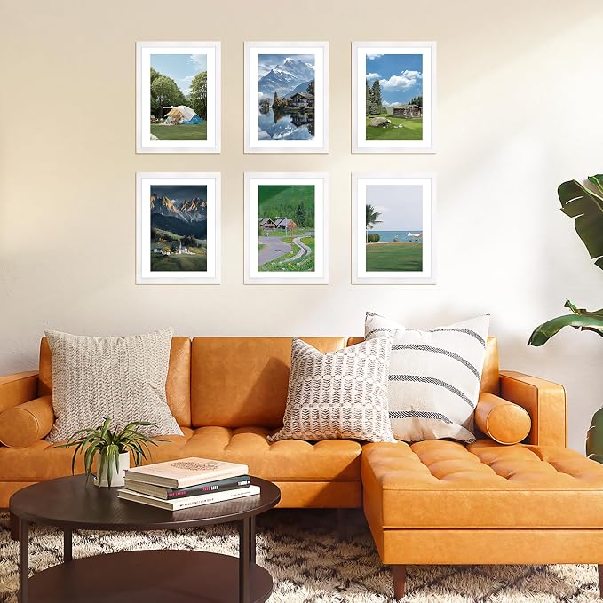 FIXSMITH A4 Picture Frame Set of 2, Display Pictures 6x8 - Image 6