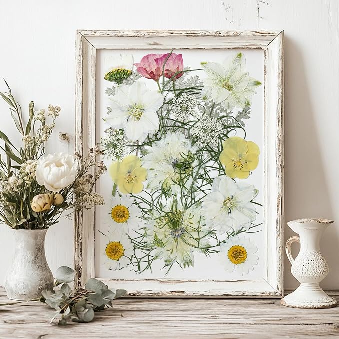 86Pcs Dried Flowers for Crafts, Real Pressed Flowers for Crafts Dried Pressed - Image 8