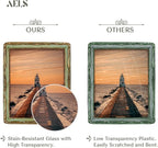 AELS 8x10 Inch Vintage Picture Frame, Elegant Antique Photo Frames - Image 3