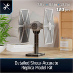 4D Build, Star Wars Imperial Tie Fighter 3D Model Kit, Star Wars Collectibles & - Image 2