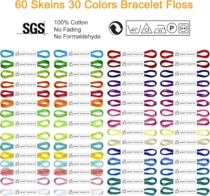 Friendship Bracelet Making Kit toys, ages - Image 6
