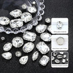 Sew on Rhinestone, Bags and Sewing Accessories，Crystal - Image 2