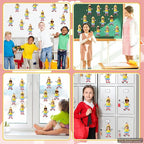 60Pcs Pencil Photo Paper Cutouts Pencils Bulletin Board Decor Pencil DIY Photo - Image 4