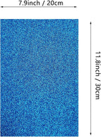 Jtnohx Glitter Felt Fabric, 8 x12 inches Felt Square Glitter - Image 5