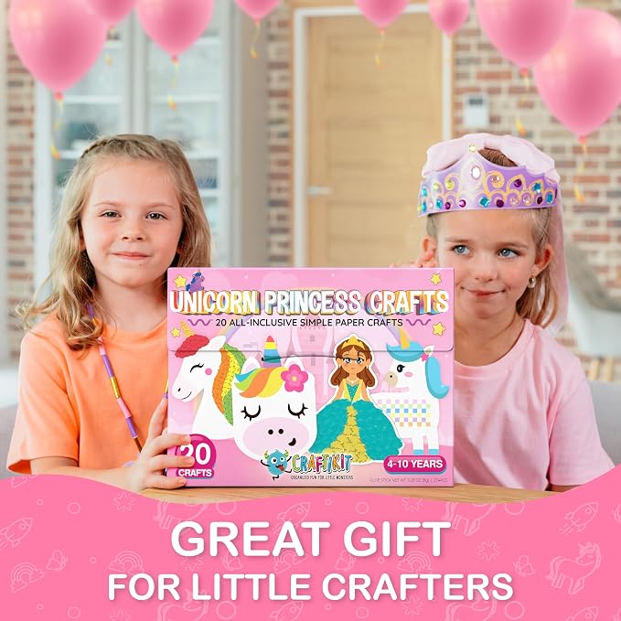 Craftikit® 20 Award-Winning Princess & Unicorn Crafts - Image 2