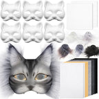 Seenelling DIY Therian Mask Kit Blank Cat Mask by Seenelling