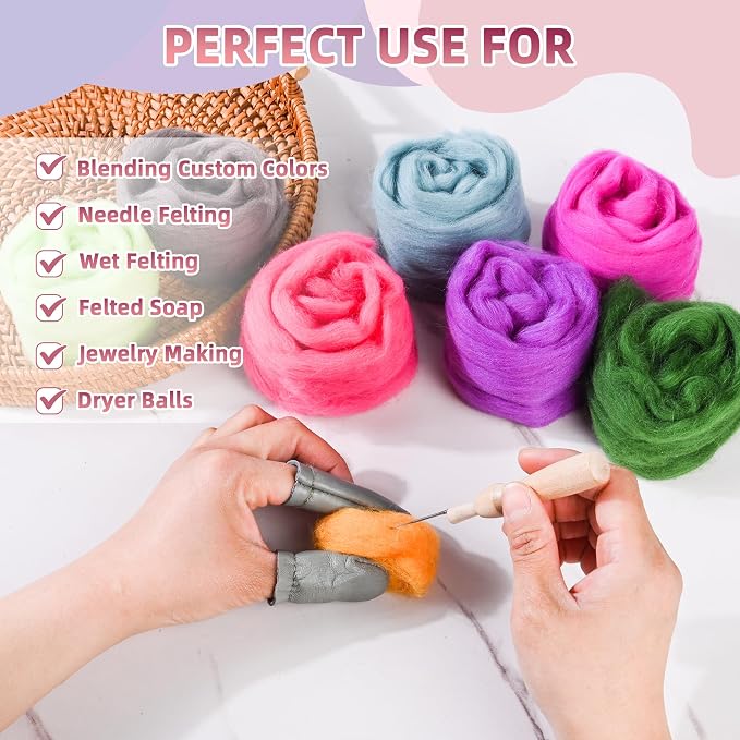 There are 170 Colors and 9 Shades Available This Woollen Yarn is Made of 100% - Image 5