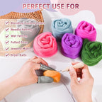 There are 170 Colors and 9 Shades Available This Woollen Yarn is Made of 100% - Image 5