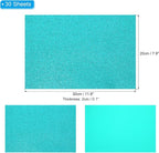 PATIKIL 30Sheets Blue Green EVA Glitter Foam Sheet 11.8 x 7.9 Inch 2mm Thick - Image 2