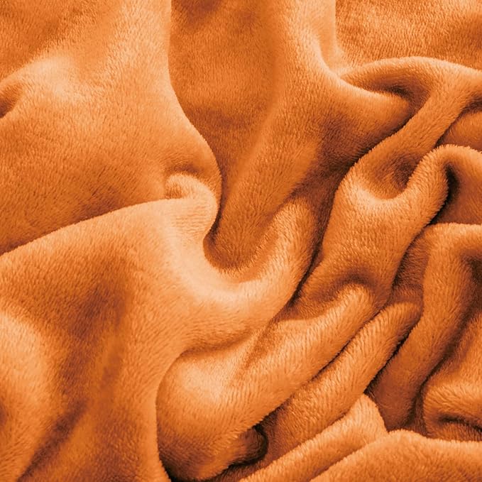 BEDELITE Flannel Sheets Full Size Burnt Orange - Image 5