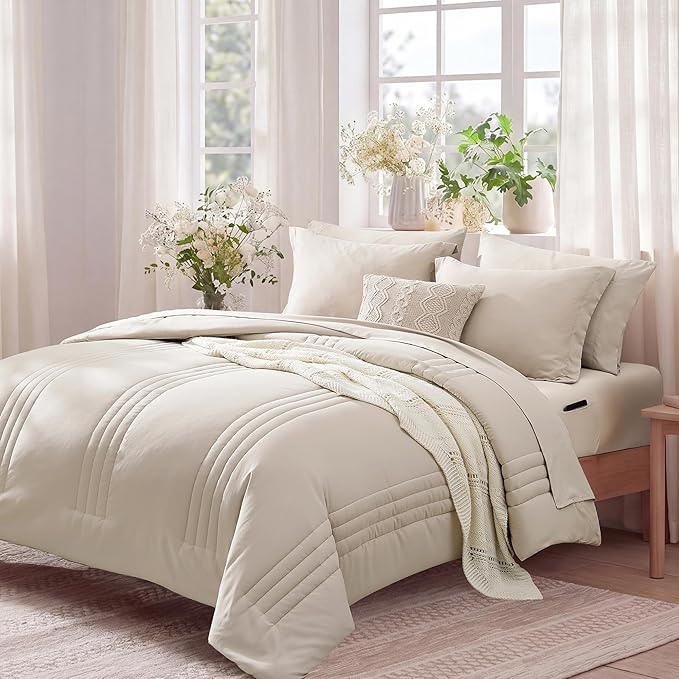 Monbix Super King Plus Size Comforter Set - Image 2