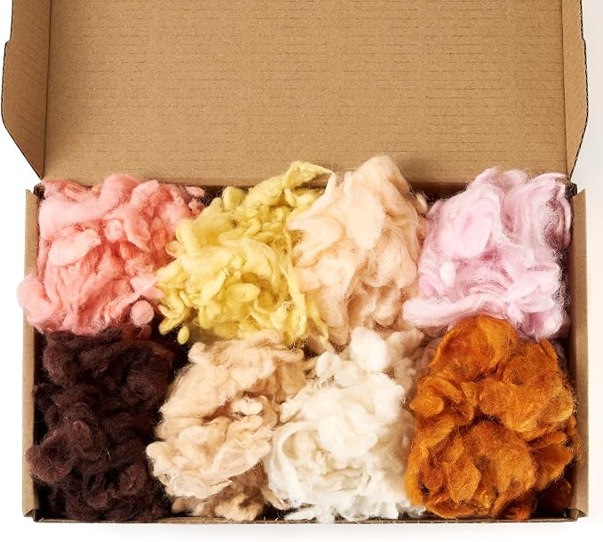 Spritewelry 40G Needle Felting Wool Wool Roving by Spritewelry