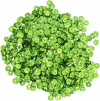 Mandala Crafts 20000 Holographic Light Green Sequins - Image 2