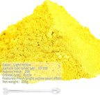 Mica Powder, 7.05OZ（200g）, Light Yellow Mica Powder Pigment - Image 2