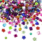 JPSOR 900pcs Gems Jewels for Crafts, Acrylic Flatback Rhinestones for Halloween - Image 3