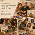 YADUO Tiny 3D Beaded Animal DIY Kit, Easy DIY Beading Embroidery Kit - Image 4