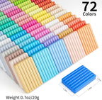 Aestd-ST Polymer Clay 72 Colors, Oven Bake Modeling Clay - Image 2