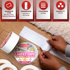 XFasten Double-Sided Carpet Tape - Image 3