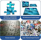 Aurora Waterfall Puzzles for Adults 1000 Pieces, Impossible Hard Challenging - Image 7