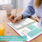 Taja Undated Weekly Planner, Weekly To Do List Notebook - Image 4