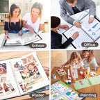 JoyCat 12 x 18 Art Portfolio Binder, 40 Acid-Free Clear Pockets Art Folder - Image 9